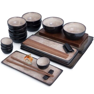 Moritz & Moritz Sushi dishes set for 4 persons - 29 parts MM2239