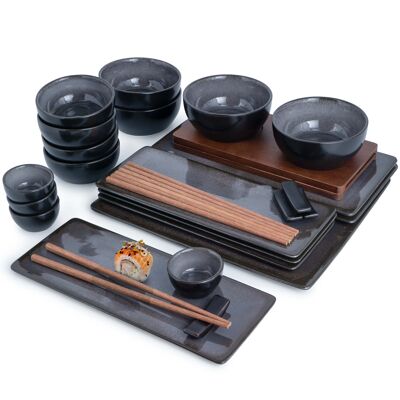 Moritz & Moritz Sushi dishes set for 4 persons - 29 parts MM2242