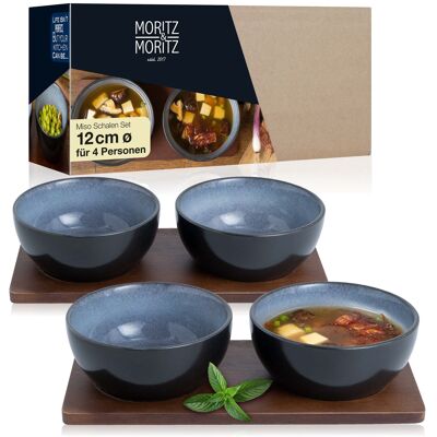 Moritz & Moritz 4x Miso Bowl Set 12 cm Ø MM2254