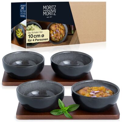 Moritz & Moritz set of 6 bowls with board – 10 cm Ø MM2269