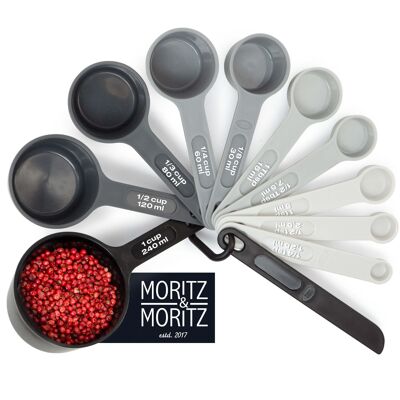 Moritz & Moritz Measuring Spoon Set 11 items Stackable MM3613