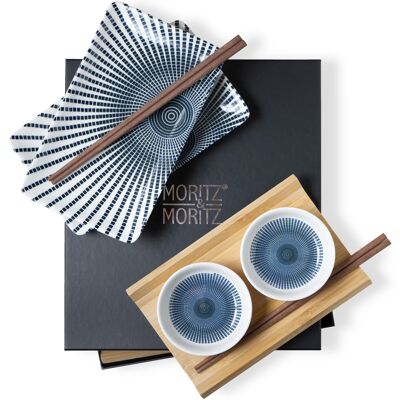 Moritz & Moritz Sushi Tableware Set for 2 People - 10 Parts MM3976