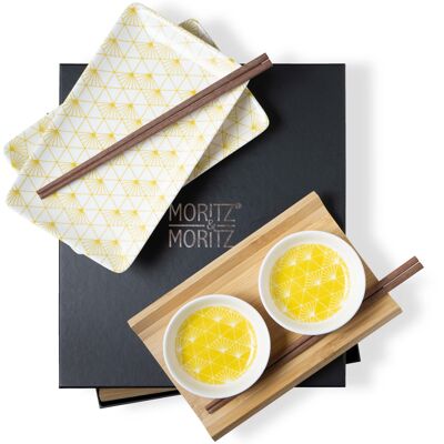 Moritz & Moritz Sushi Tableware Set for 2 People - 10 Parts MM3982