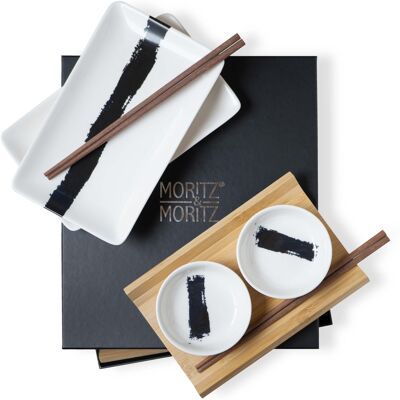 Moritz & Moritz Sushi Tableware Set for 2 People - 10 Parts MM3991