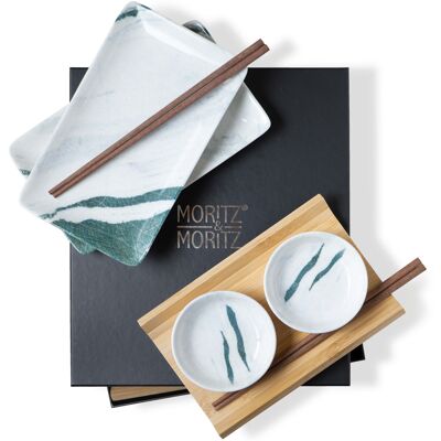 Moritz & Moritz Sushi Tableware Set for 2 People - 10 Parts MM4000