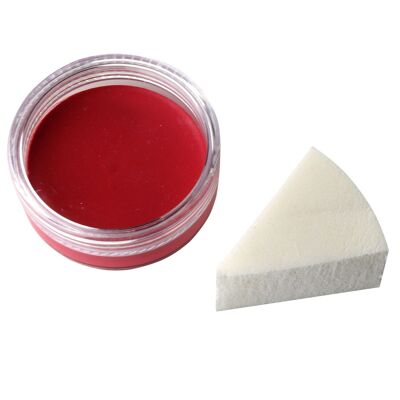 Premium Aqua Make Up Rouge 14g avec éponge assortie