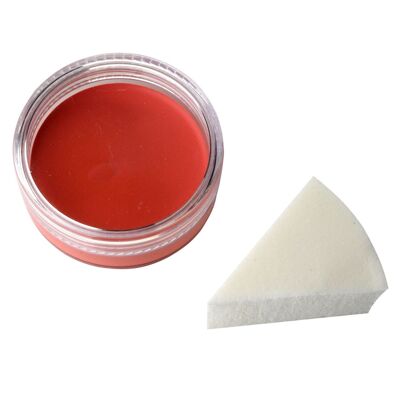 Premium Aqua Make Up Orange 14g with matching sponge