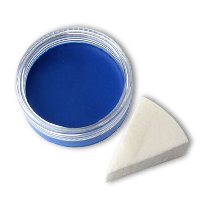 Premium Aqua Make Up Blue 14g avec éponge assortie