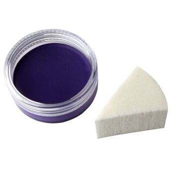 Premium Aqua Make Up Violet 14g avec éponge assortie 6