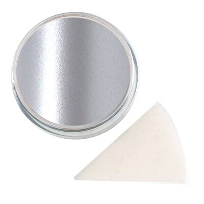 Premium Aqua Make Up Silver 14g with matching sponge