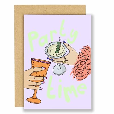 Greeting Card - Party Time