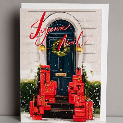 merry christmas greeting card