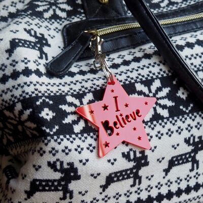 I Believe Key Ring