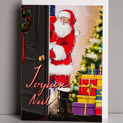 merry christmas greeting card