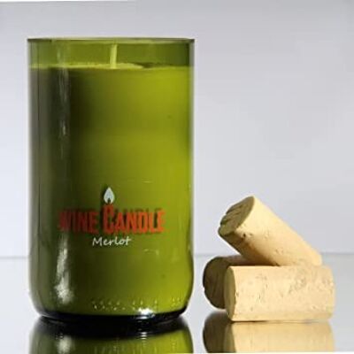 Merlot Wine Scented Candle