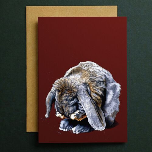 Belated Bunny Art Cards