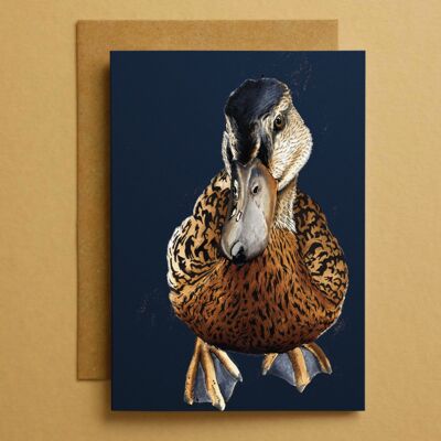 Les cartes d'art de canard