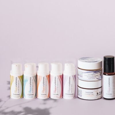 Discovery box of our dermo-care products, La Mystérieuse
