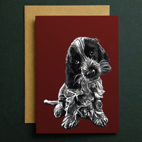 Rosie The Cocker Spaniel Art Cards