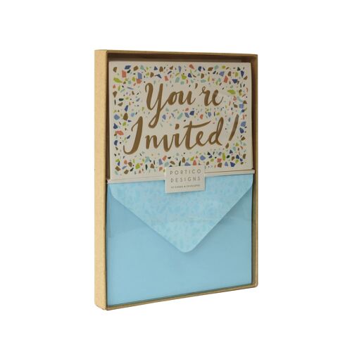 Boxed Notecards -You're Invited' Design