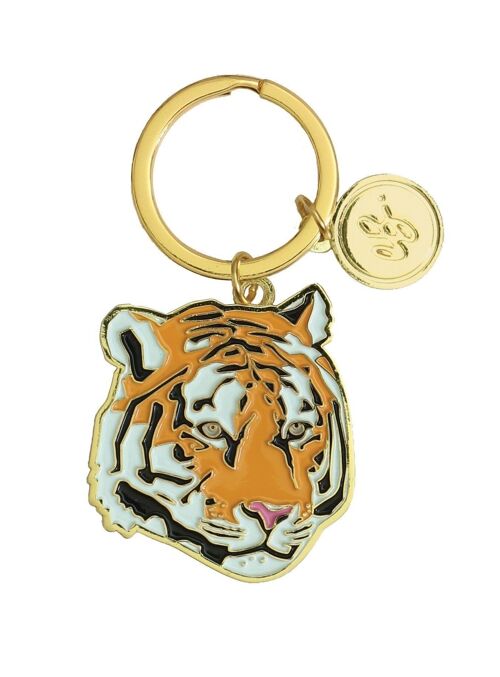 Emily Brooks Tiger Keyring