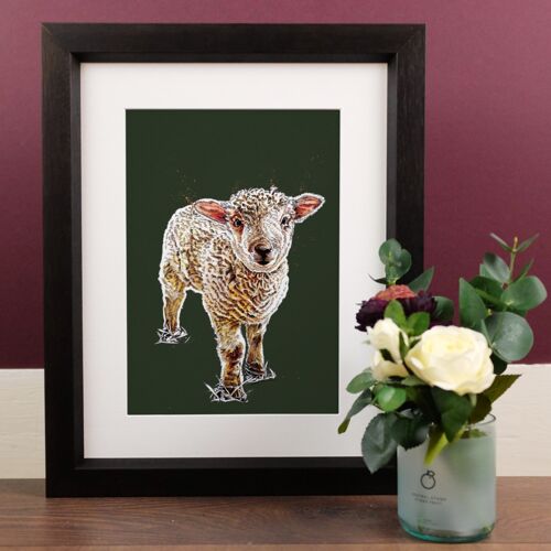 The Lamb A4 Art Prints