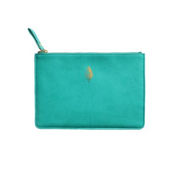 Pochette feuille Sky + Miller