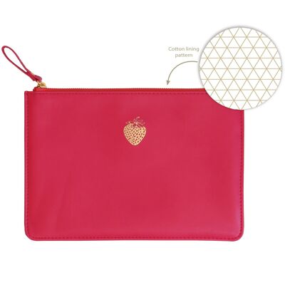 Sky + Miller Strawberry Pouch