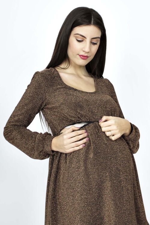 Maternity dress e allattamento balze