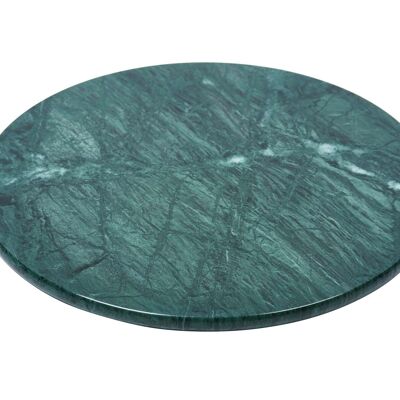 Round Marble tray Green