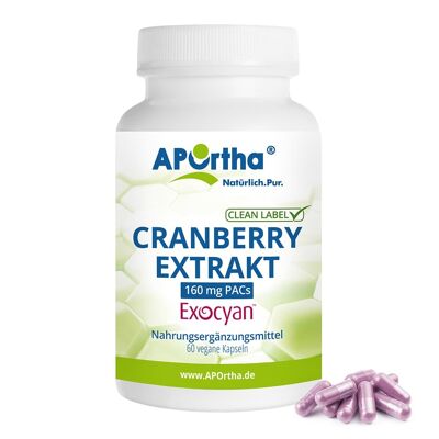 Exocyan™ Cranberry Extract - 60 Vegan Capsules