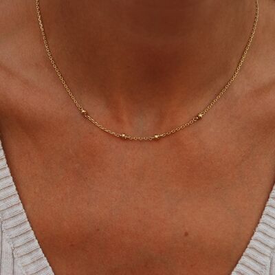 Silver 925 necklace, dainty minimalist necklace.