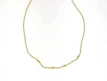 Collier en argent 925, collier minimaliste délicat. 5