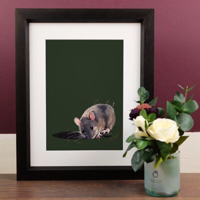 The Woodmouse A4 Art Prints