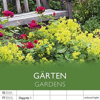 Family Calendar 2023 Garden