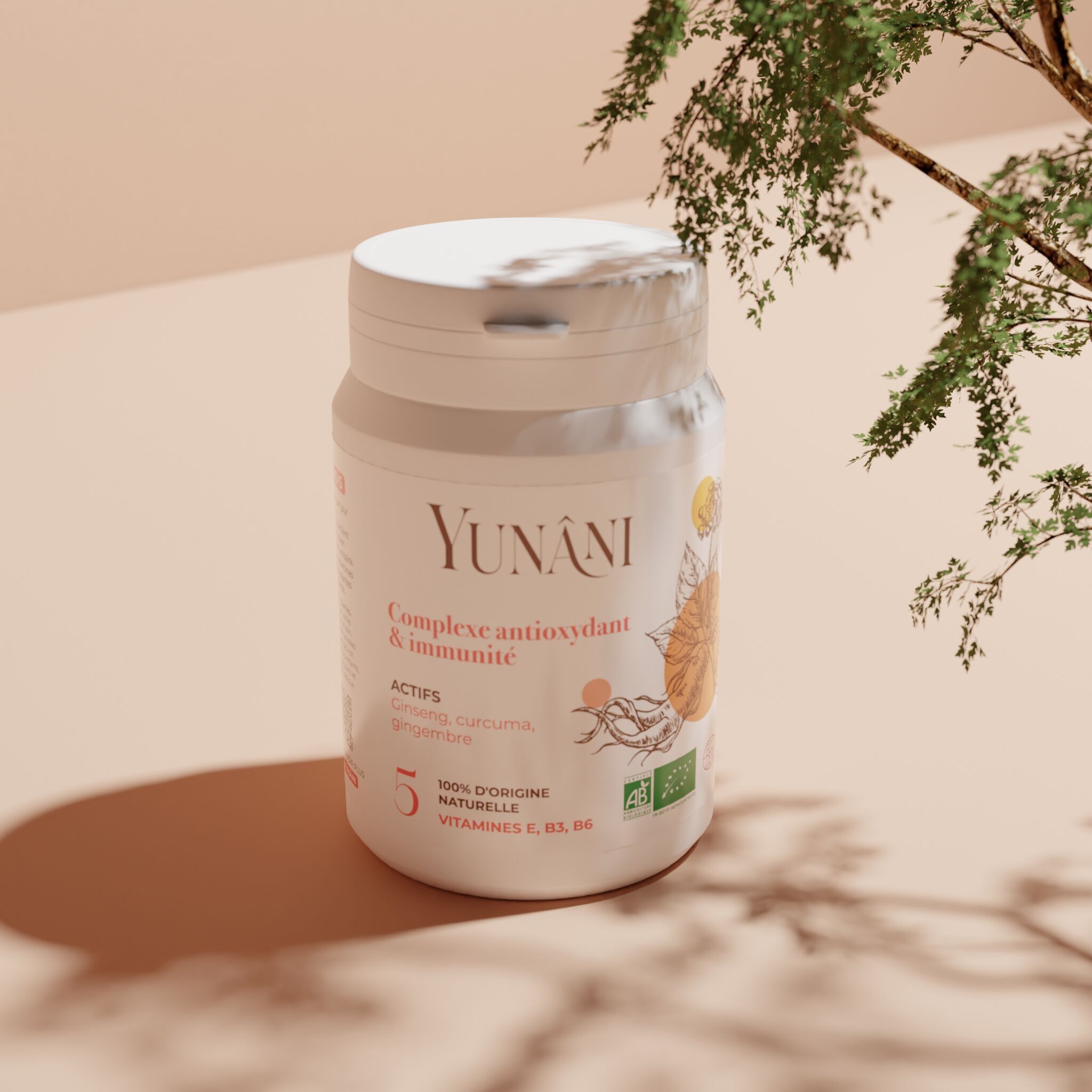 100 % natürlicher Anti-Aging- und Immunitätskomplex.