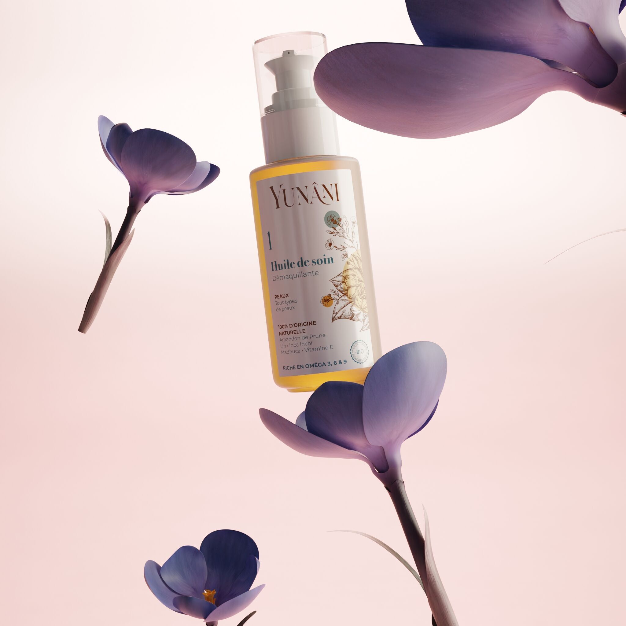 Beruhigendes 2in1 Make-up-Entferner-Behandlungsöl