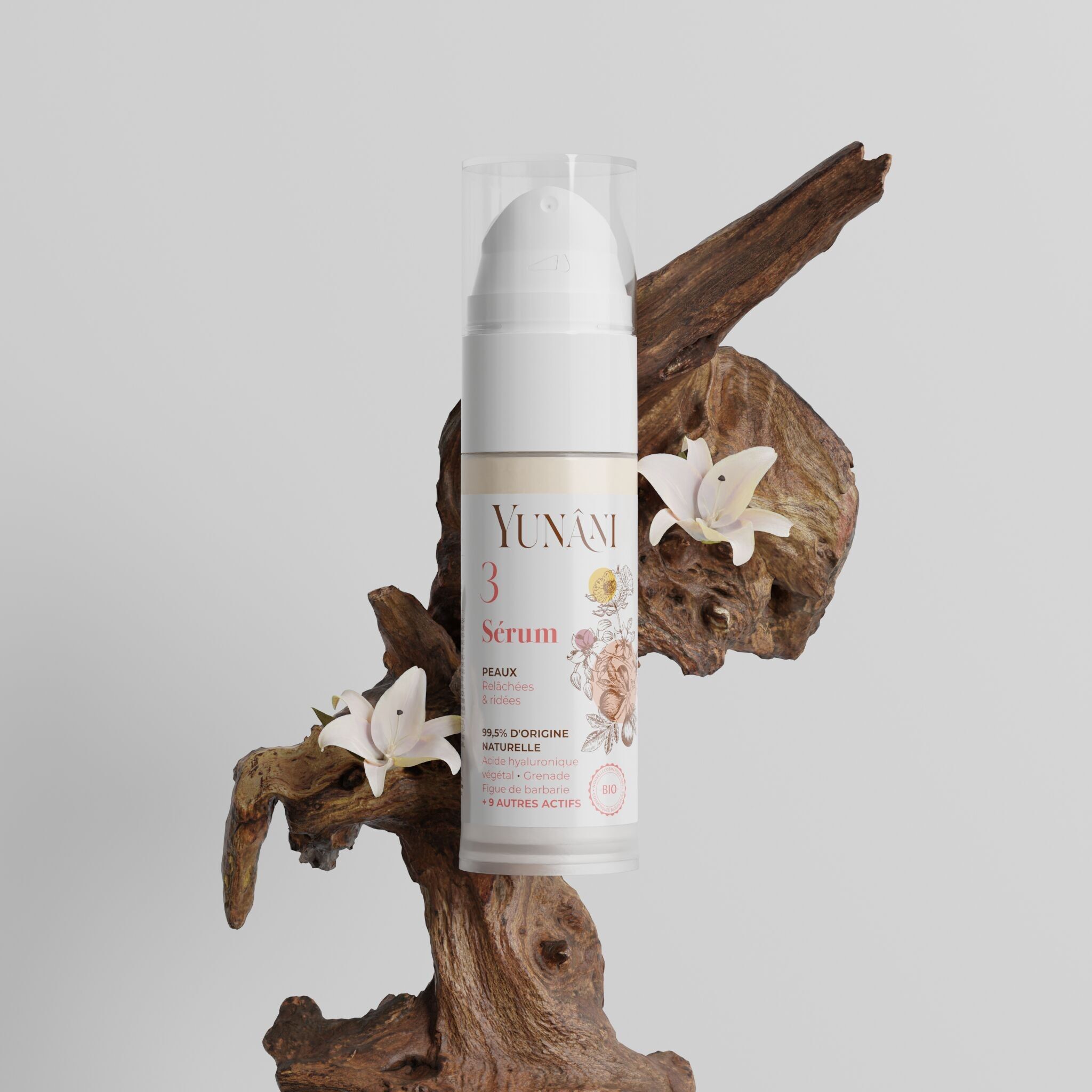 Anti-Aging-Serum mit pflanzlicher Huyaluronsäure