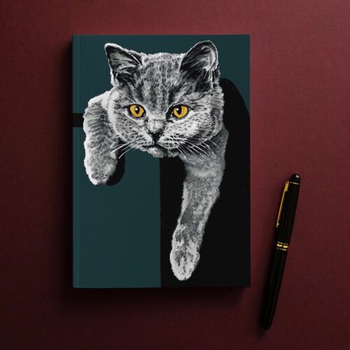 Flora The Kitten A5 Notebooks