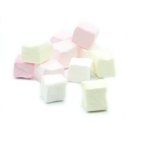 CUBES DE GUIMAUVE TUTTI FRUTTI  EN VRAC - 1Kg