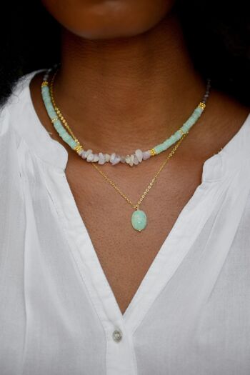 Collier Amazonite - Khepri 6