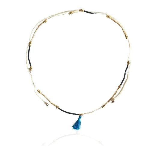 Collier Katoucha Azur