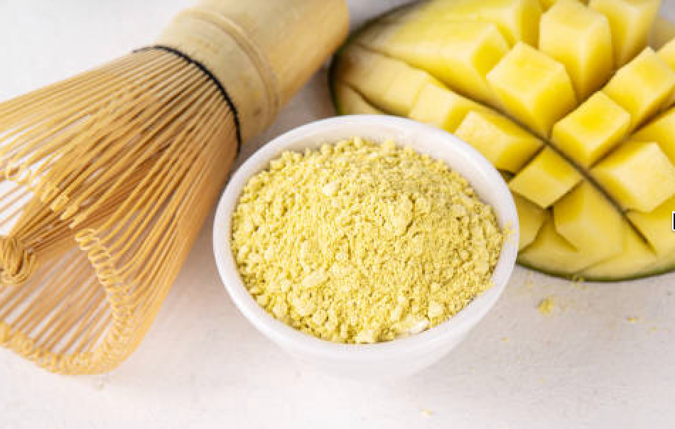 Organic Yellow Matcha - Exceptional Organic Mango Powder from Peru - 100g - HECOSFAIR