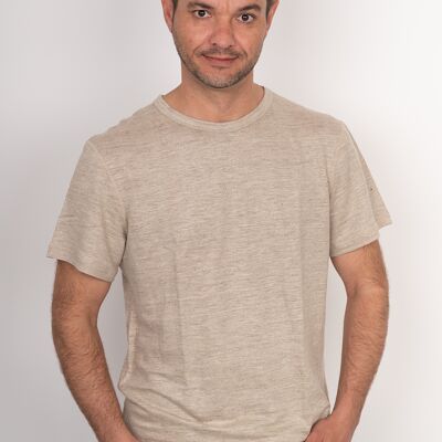 Men's t-shirt with a round neck