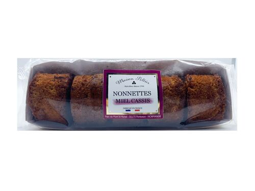 Maison Peltier Nonnettes au cassis 160g (barquette)