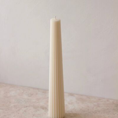 Fluted Candle