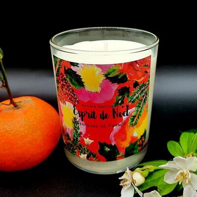 Cinnamon spice candle without box