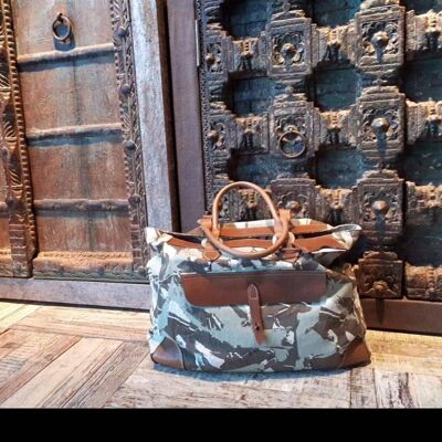 African Bag Holdall Camouflage