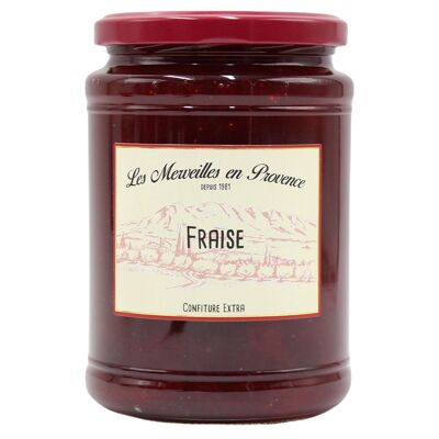 Confiture Extra de Fraise - Pot familial 750g