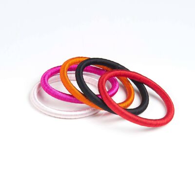 Bracelets Set of 5 single reed - Love